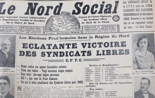Le Nord Social,le plus grand journal ouvrier du Nord